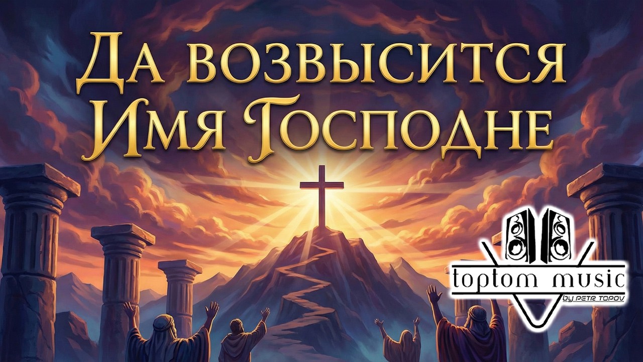toptom music: Да возвысится имя Господне - Красивая Христианская Песня - ХРИСТИАНСКАЯ МУЗЫКА