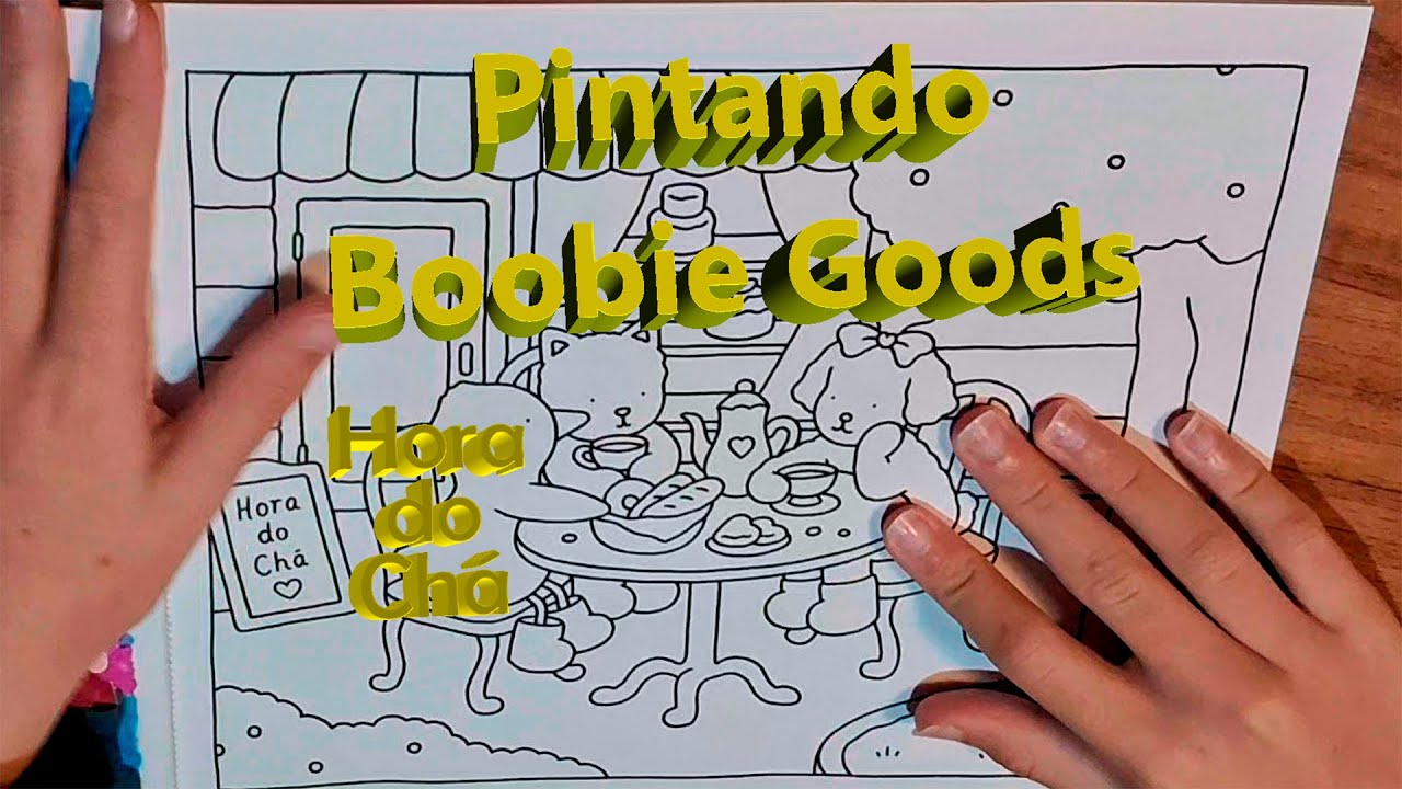 Pintando Bobbie Good - Hora do Cha #bobiegoods #pintandobobbiegoods