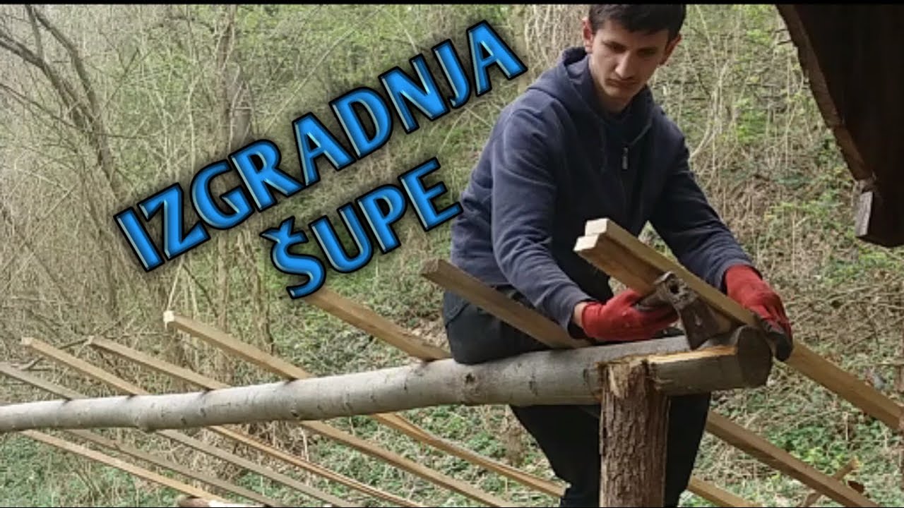Izgradnja šupe za korpu i plugove  1 dio