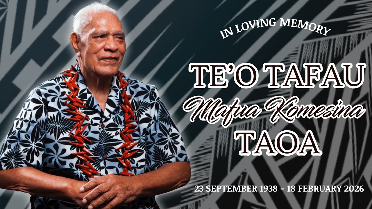 Funeral Service & Burial for Te'o Tafau Mafua Komesina Taoa