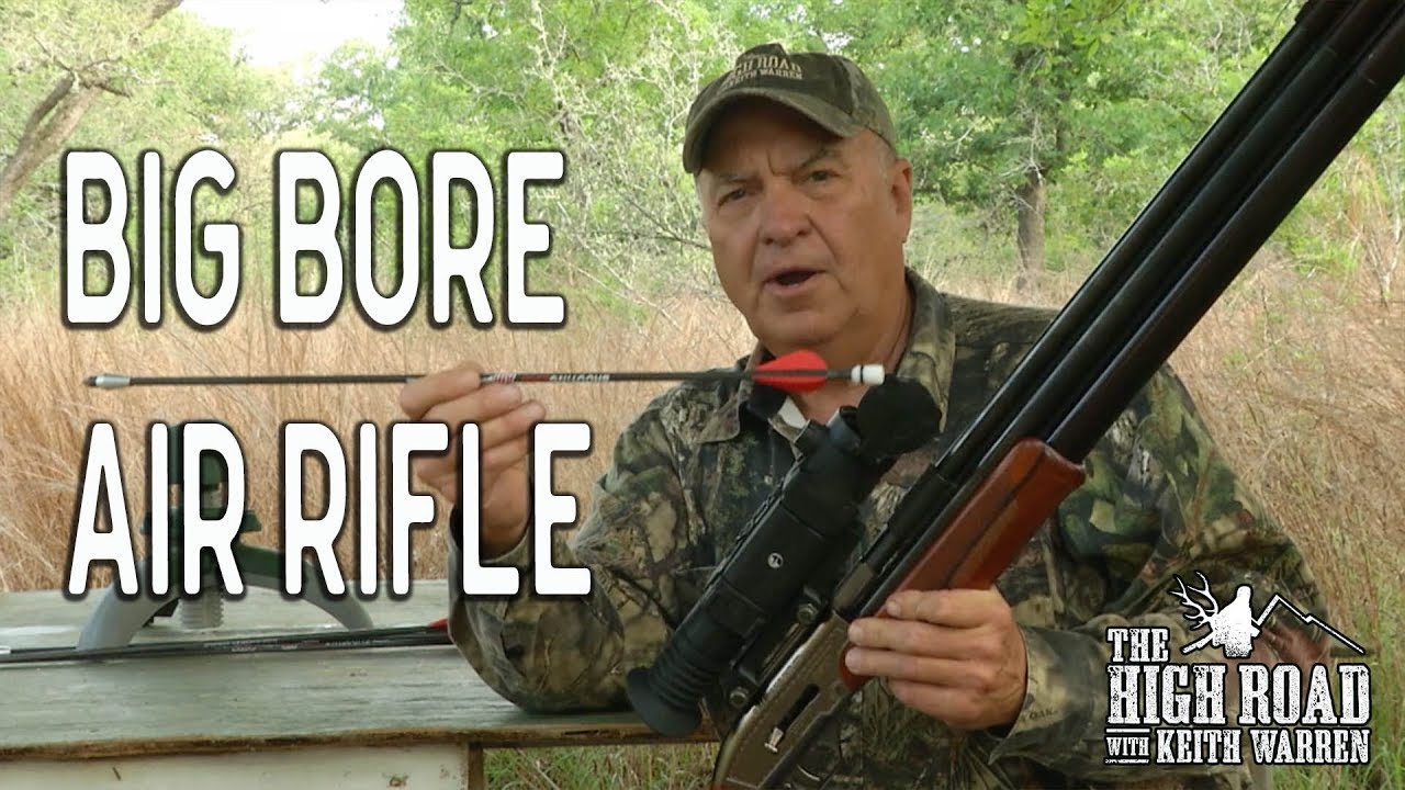 Sighting in 50 Caliber Big Bore Air Rifle