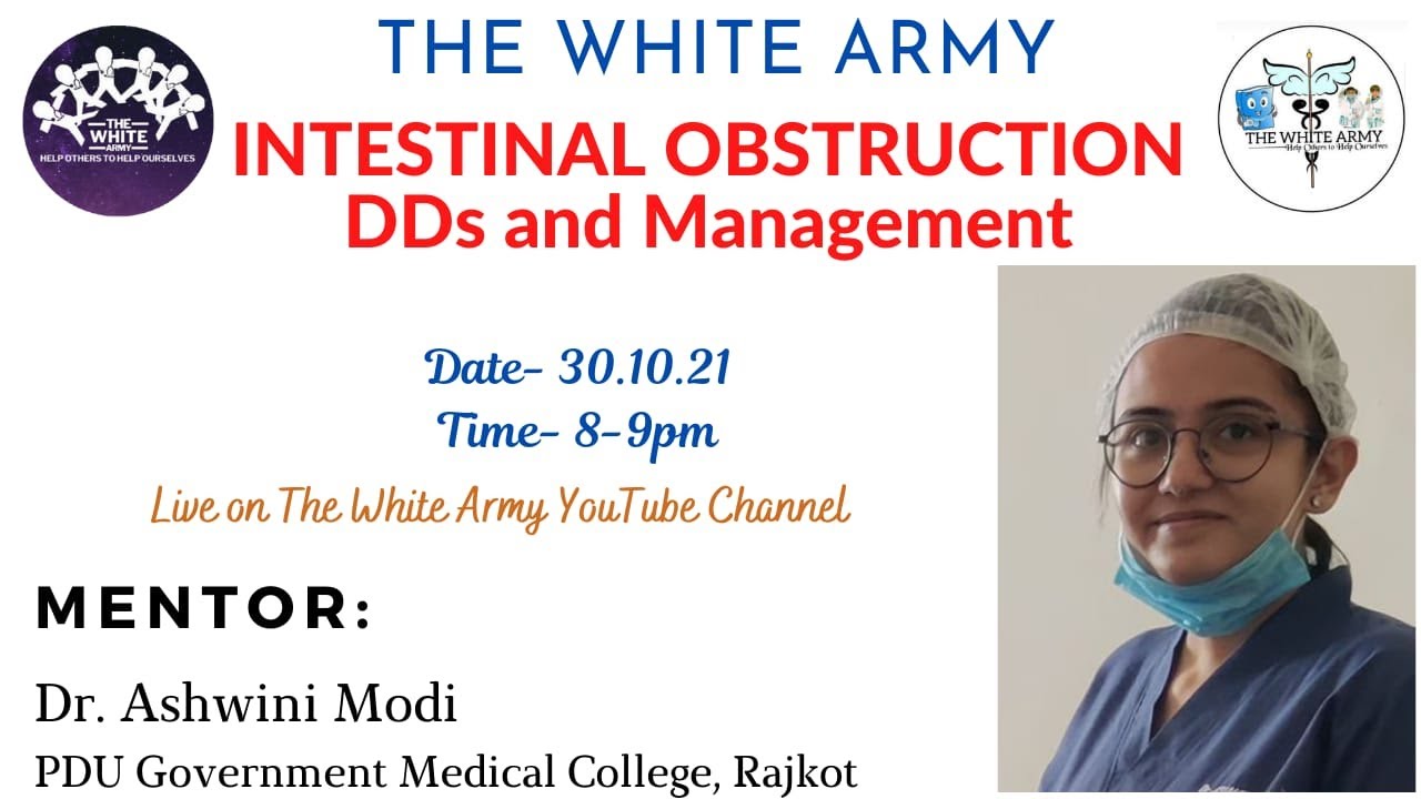 INTESTINAL OBSTRUCTION - DDs and Management