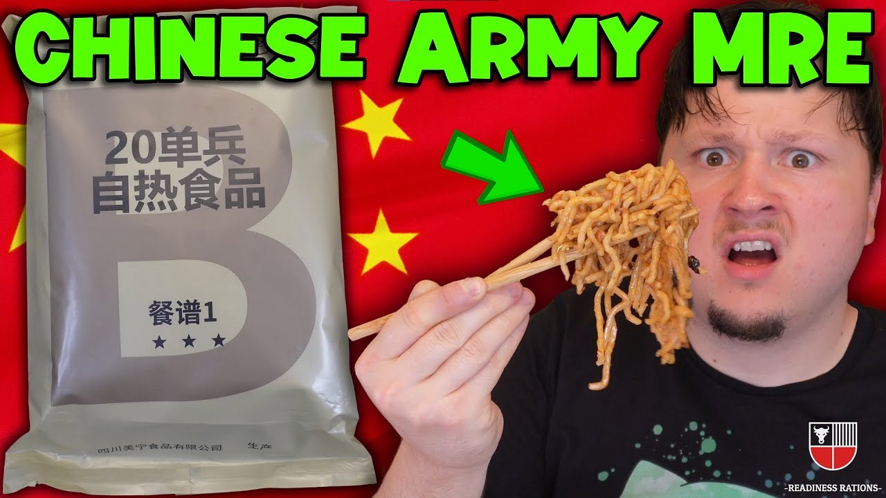 China’s Type 20 Ration: The World's Best MRE? 🇨🇳 PLA Cold Area Military Field Meal Self-Heating Food