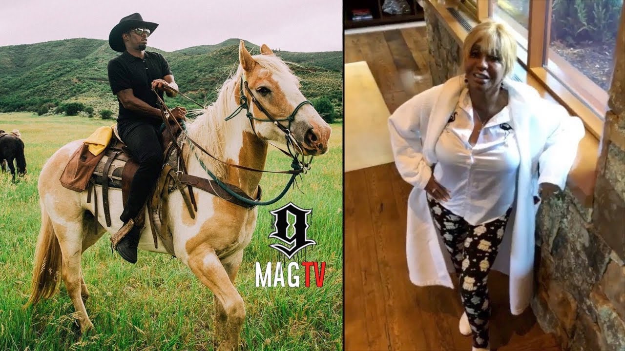 Diddy Brings Momma Combs On Aspen Family Retreat!