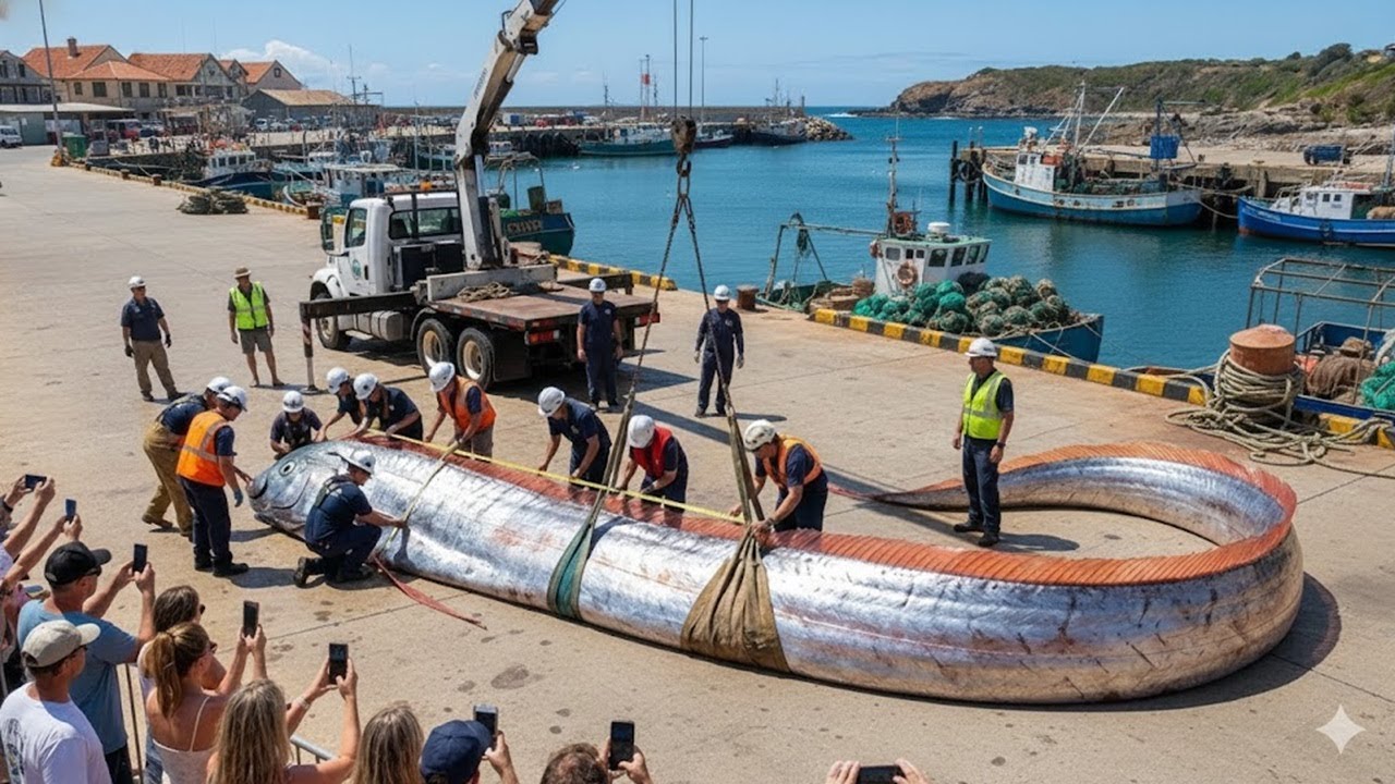 Hunting a Giant Oarfish in the Deep Sea | Rare Ocean Documentary