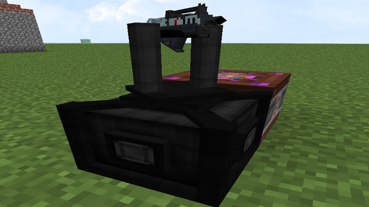 How to use the Turret from the TechGuns 1.12.2 mod