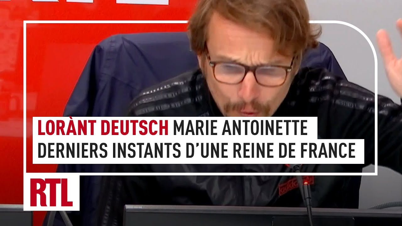 Lorànt Deutsch : Marie Antoinette, les derniers instants d’une reine de France