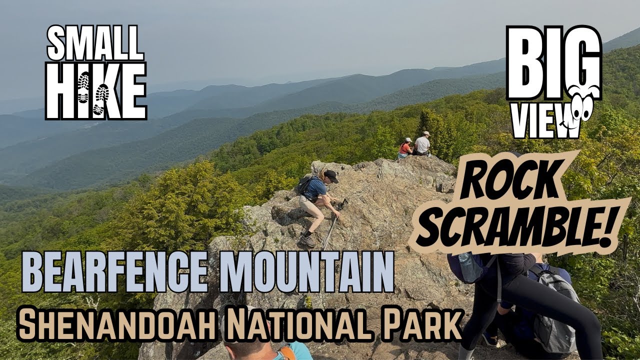 Crazy Rock Scramble to a 360-Degree View on Bearfence Mountain
