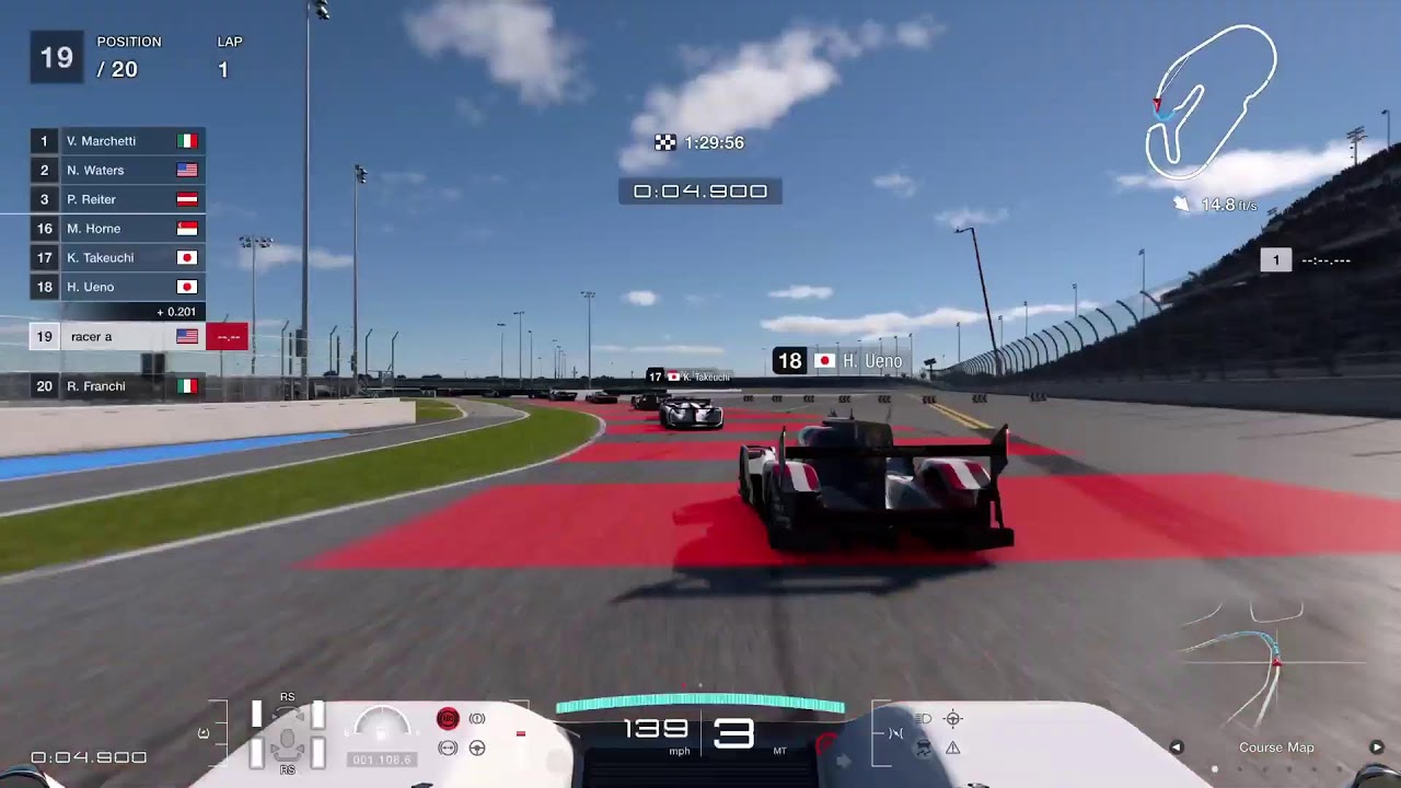 Gt7   J2 no Mike.