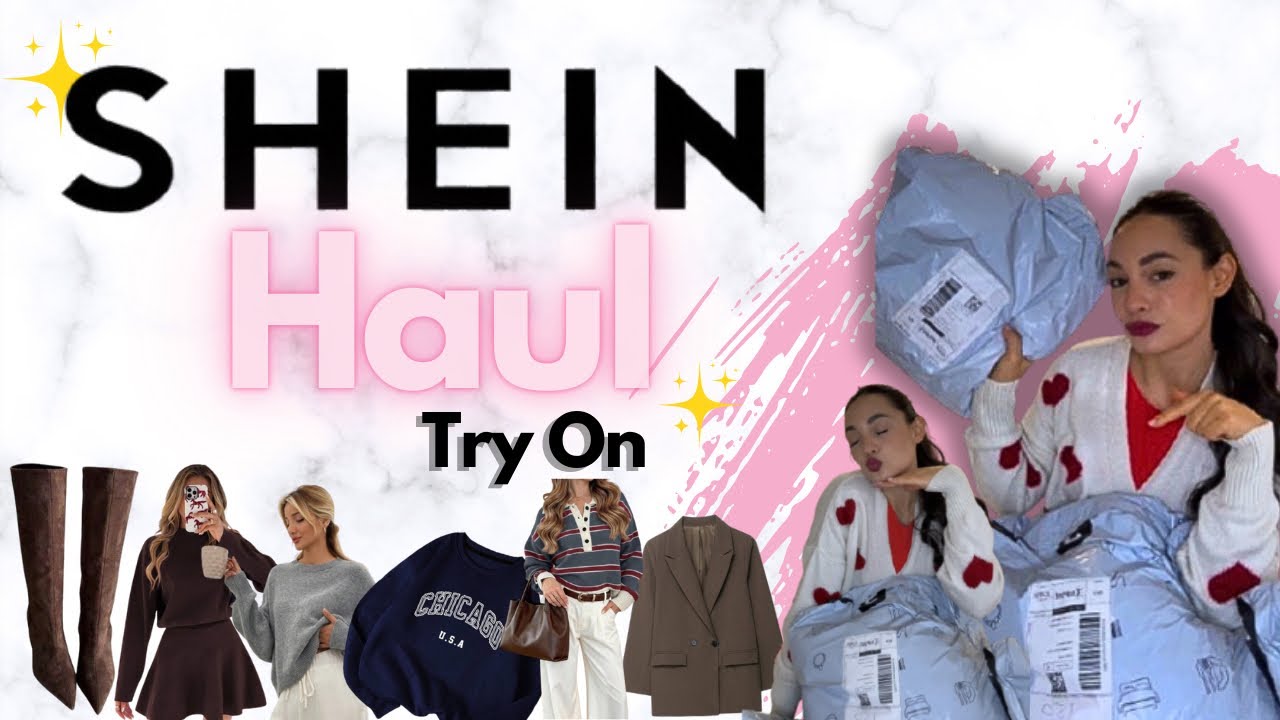 SHEIN HAUL TRY ON 🍂 | Outfit Autunno/Inverno + link diretti✨