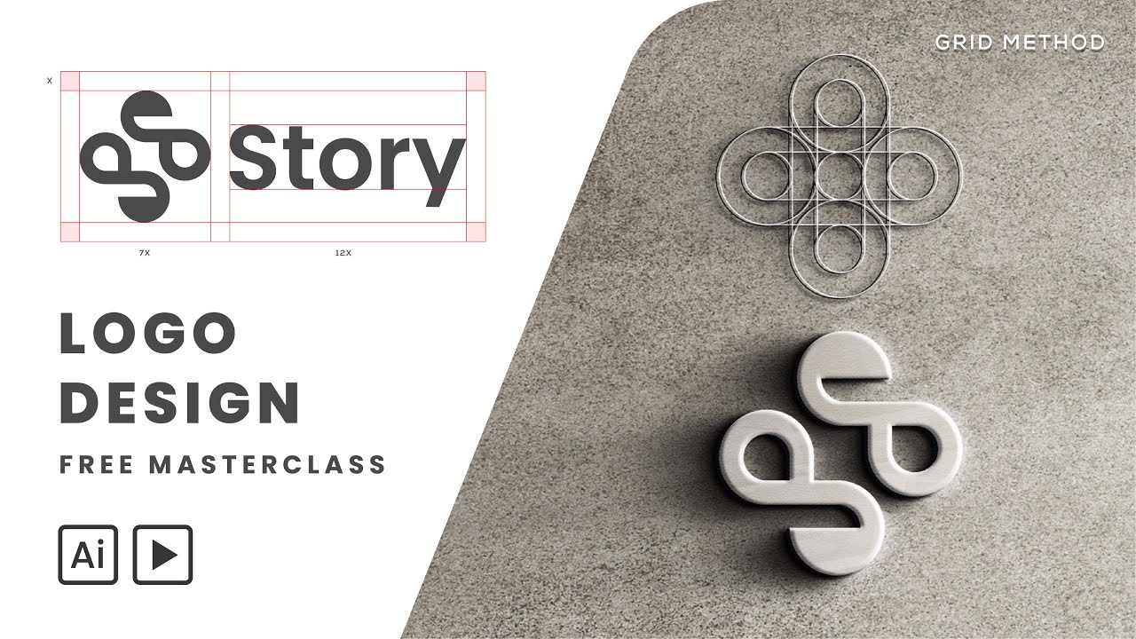 How to Design a Unique Circular Grid | Logo Design Tutorial