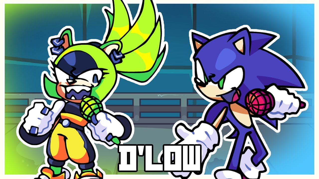 FNF D'low but it's Surge and Sonic