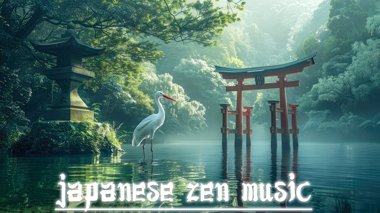 Peaceful Japanese Torii Gate - Japanese Zen Music For Meditation, Healing, Stress Relief, Soothing