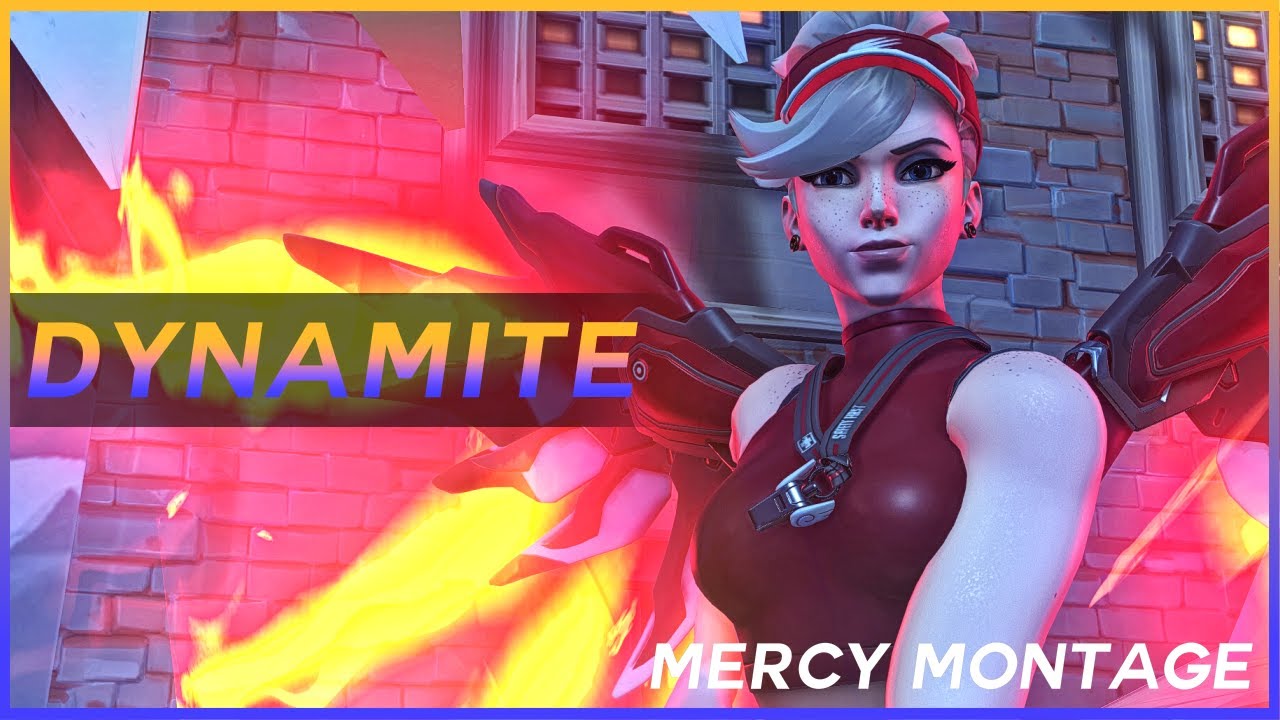 DYNAMITE • Mercy montage (Overwatch 2)