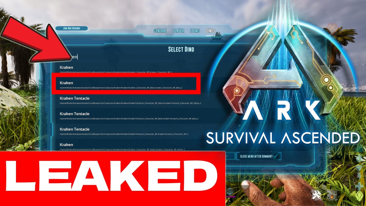 The Kraken Boss is in ARK Survival Ascended! - Future Update