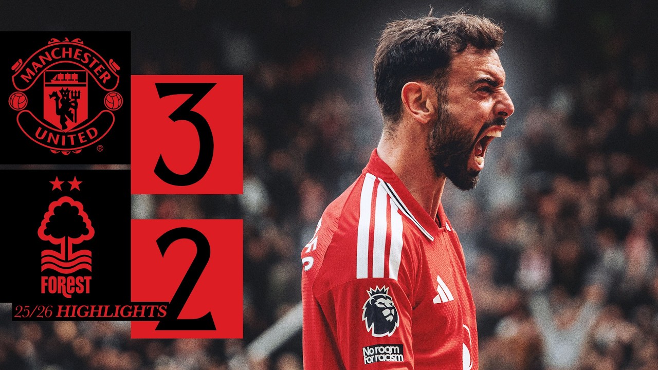 Bruno WYR&Oacute;WNUJE rekord asyst! 🔥 | Man Utd &ndash; Nottingham Forest | Najciekawsze momenty