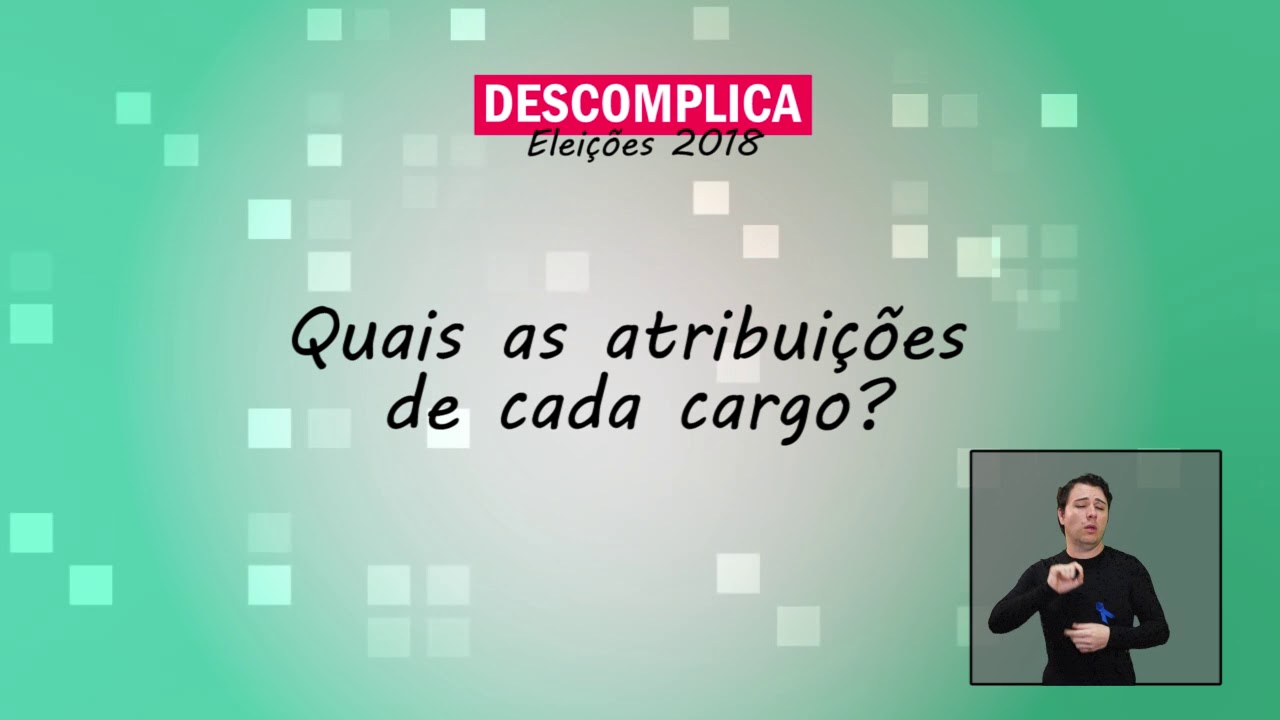Elei&ccedil;&otilde;es 2018 - Cargos eletivos