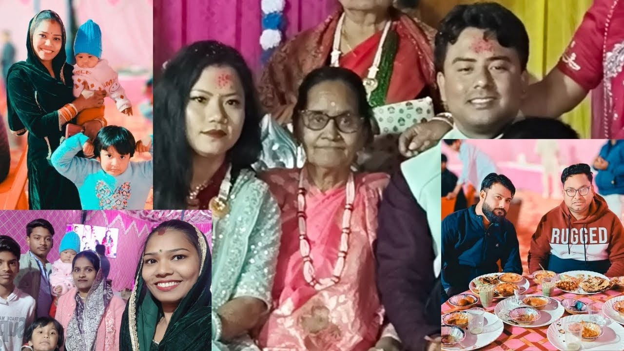 Nepali wedding Traditional Wedding Reception Vlog !! Nepali Traditional Main Desi Songs Main Dance 