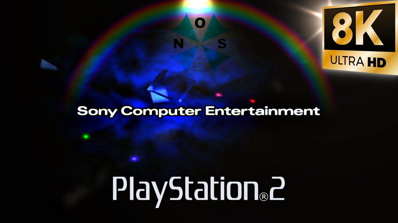 PlayStation 2 Startup Intro 1080P 2K 4K 8K ULTRA HD 60ᶠᵖˢ❁