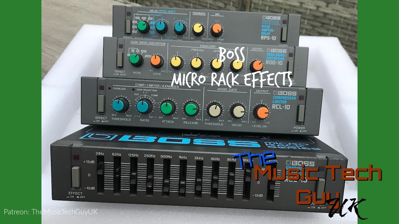 BOSS Micro Rack Effects