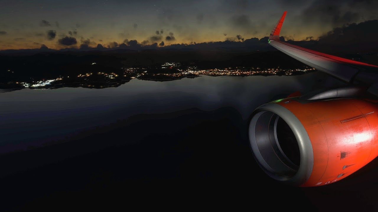 ASMR ARRIVAL INTO BARCELONA LEBL SPAIN 🇪🇸  AT DUSK - MSFS2020 