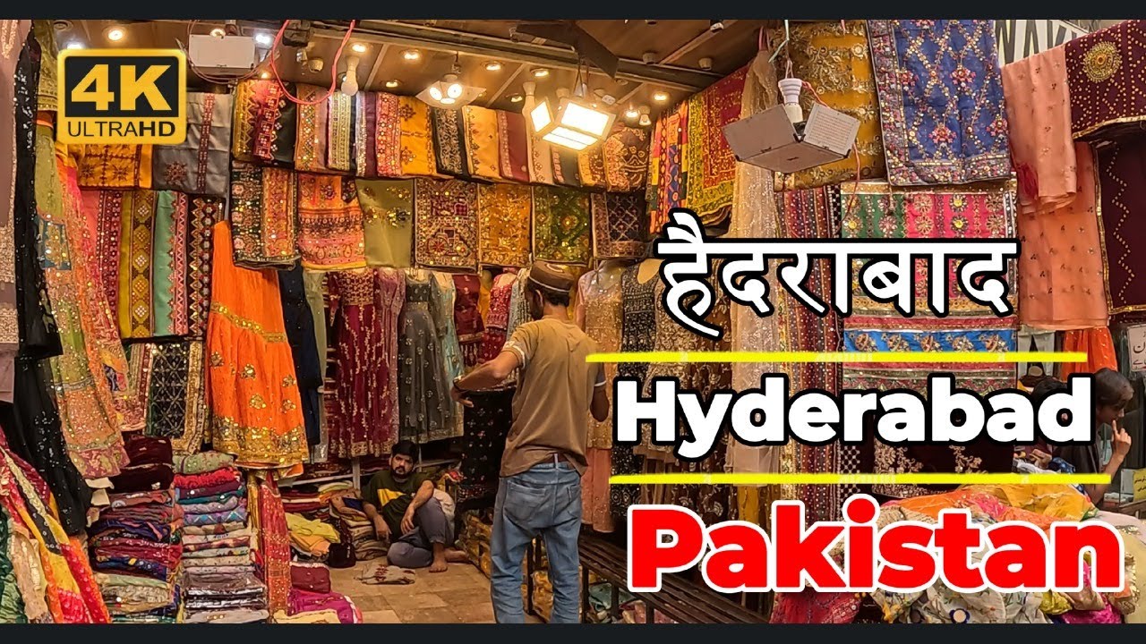 Walking Tour of the Resham Bazar I Hyderabad I Pakistan #hyderabad #sindh #pakistan #india