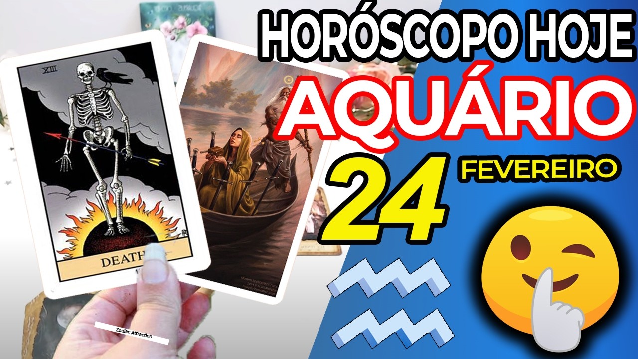 URGENTE❗️💌NÃO DIGA NADA A NINGUÉM POR FAVOR🙏🏻🤐🤫 Aquário ♒ 24 Fevereiro 2026 Horoscopo do dia de hoje