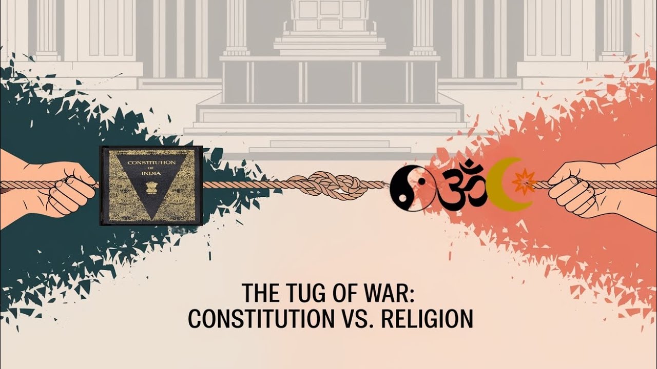 Constitution vs. Religion: Balancing Law and Faith in Modern Society