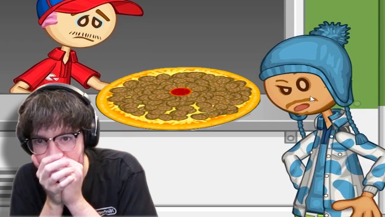 Papa's Pizzeria has NEVER been this serious bro