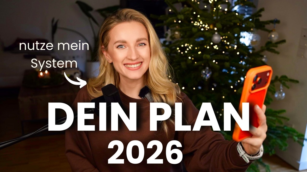 Deutsch lernen 2026: Mit DIESEM Plan schaffst du alles! (nutze mein System) Learn German Fast 🇩🇪