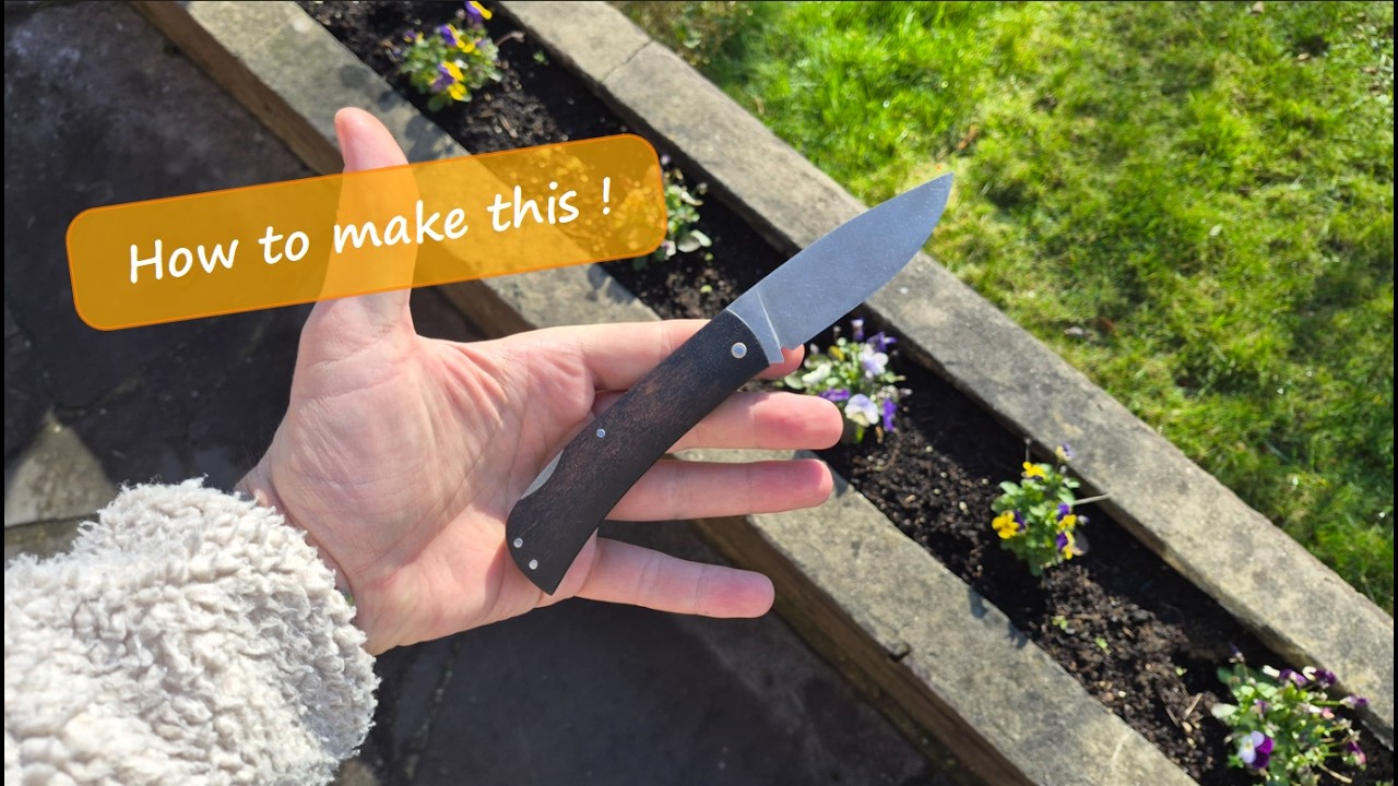 How to make a lockback folding knife