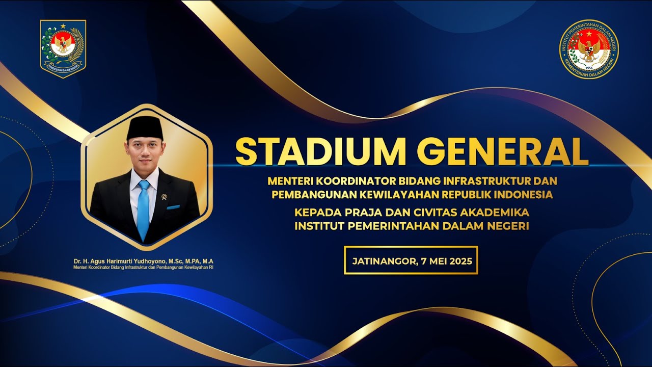 STADIUM GENERAL  INSTITUT PEMERINTAHAN DALAM NEGERI, 7 MEI 2025