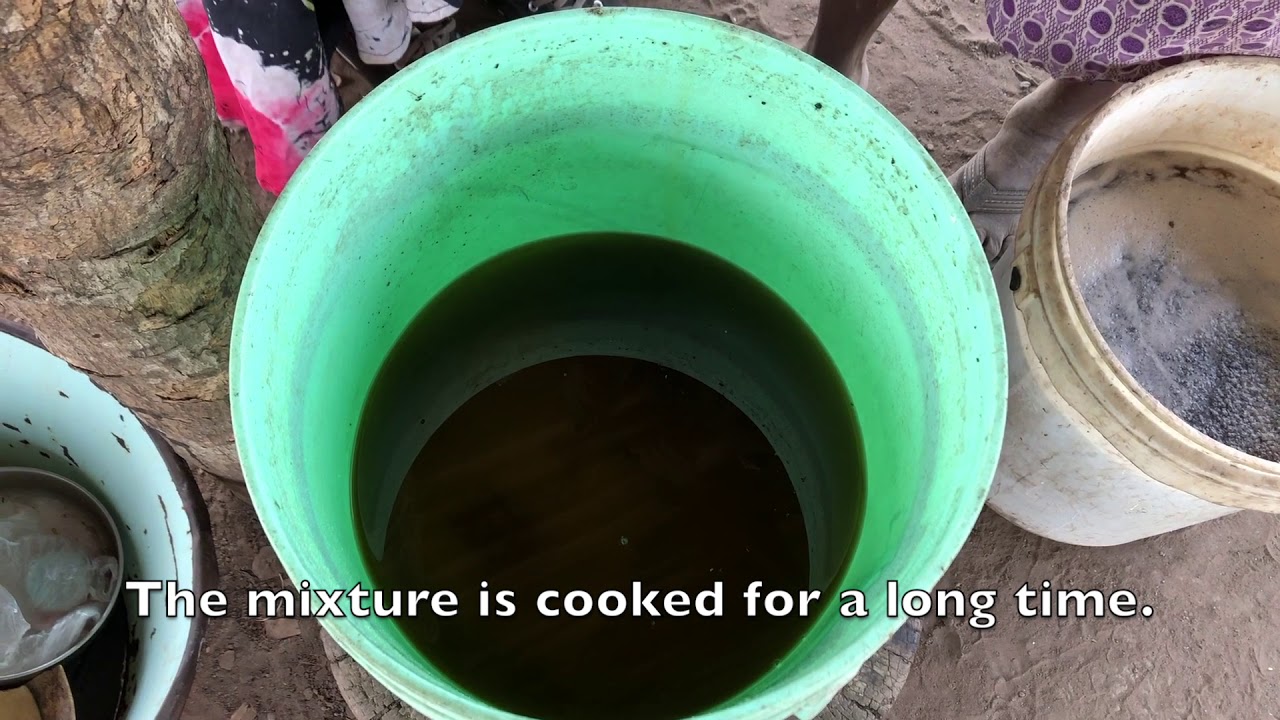 Making of Traditional Black Soap with Busayo