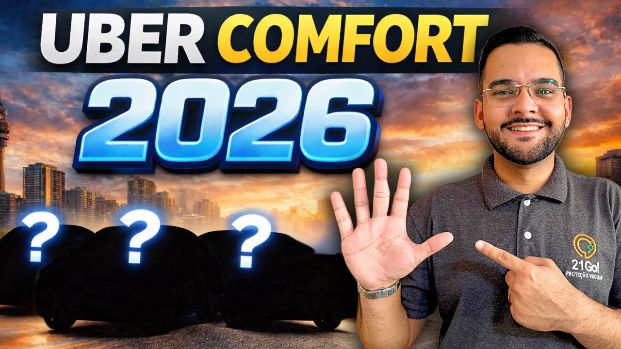 🟢 Os 5 Melhores Carros para UBER COMFORT em 2026!