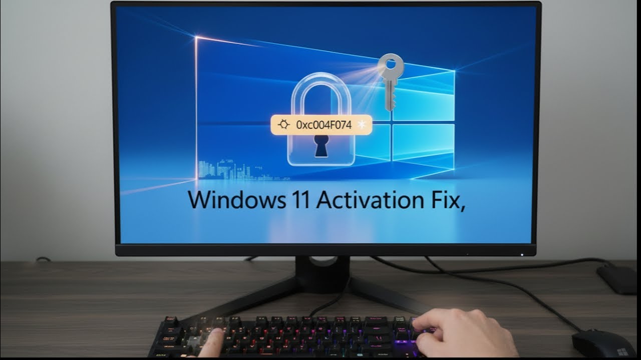 How to Fix Windows 11 Activation Error Code 0xC004F074 &ndash; Step-by-Step Guide