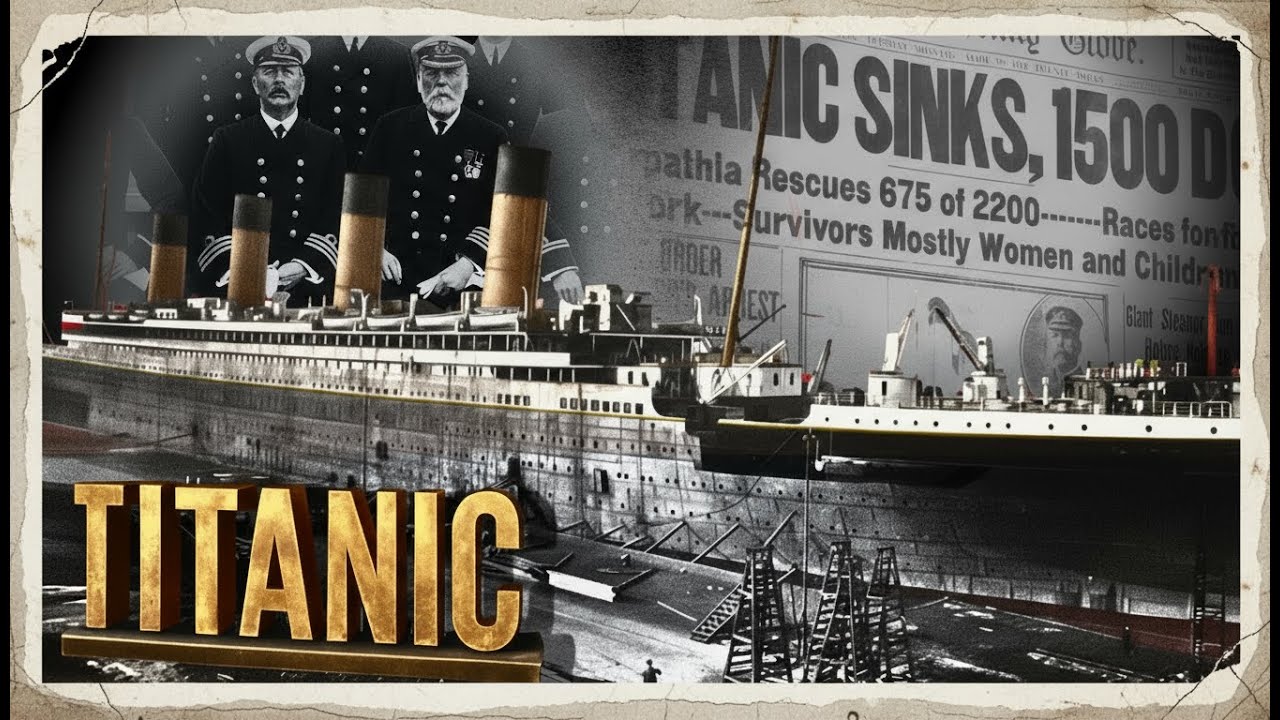 Investigando as Últimas Horas do Titanic - Documentário Completo