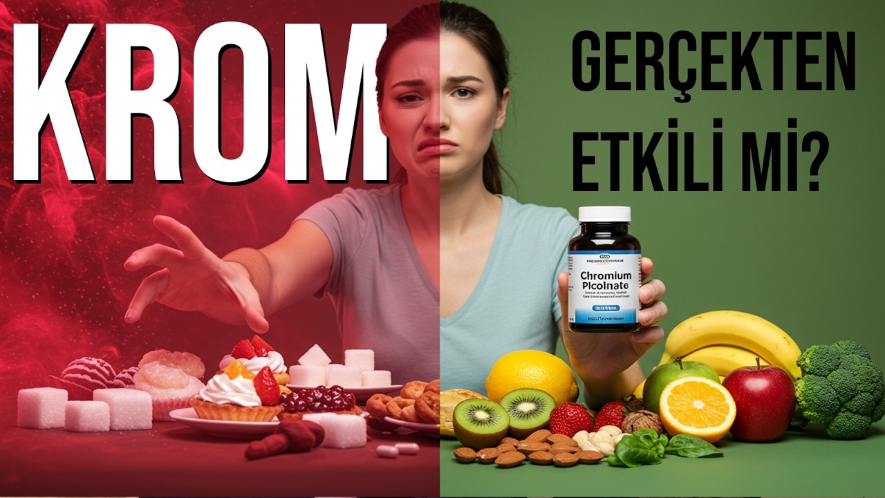 Krom Takviyesi Ne İşe Yarar? Tatlı Krizlerinde Gerçekten Etkili Mi?
