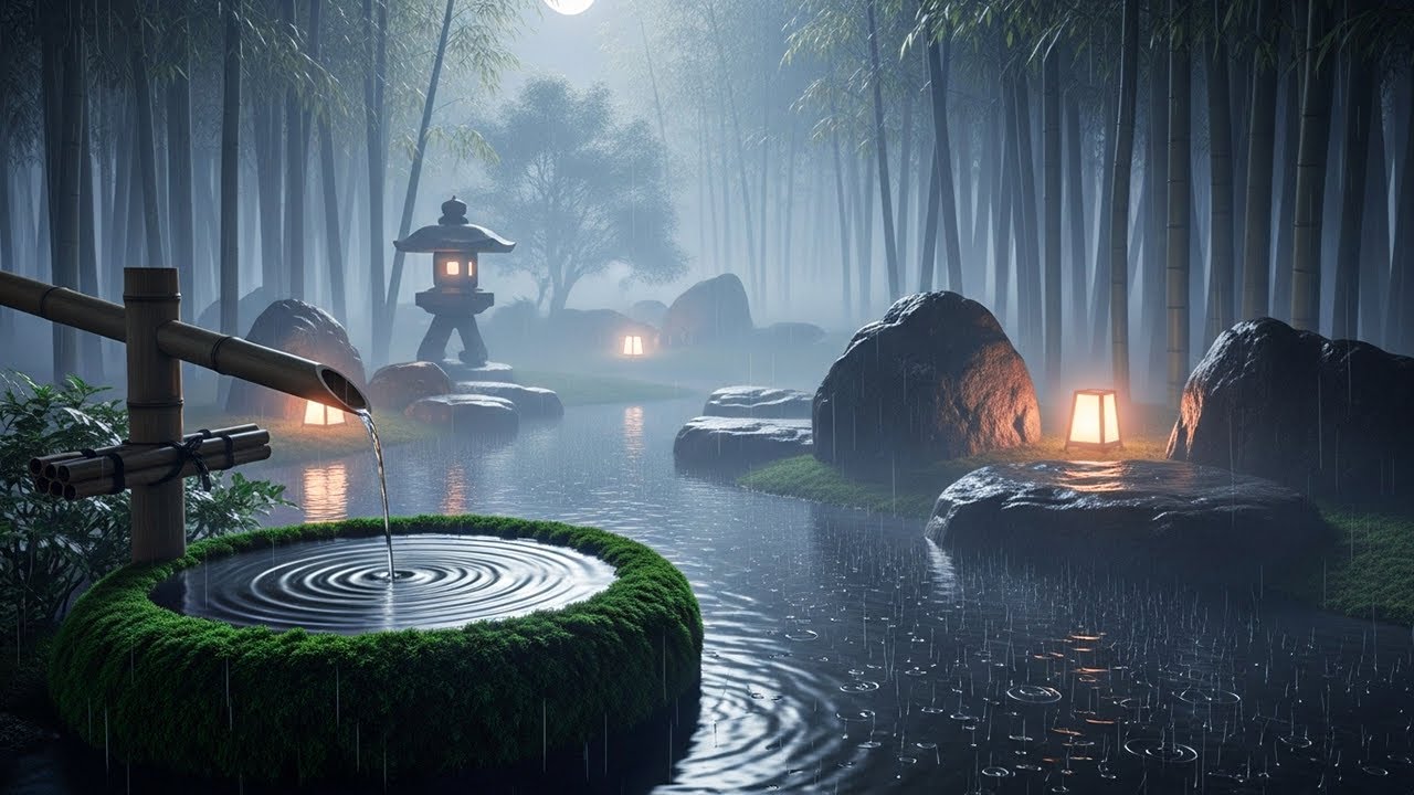 Deep Sleep Music 🍃 Ultra Slow Zen Rain Sounds