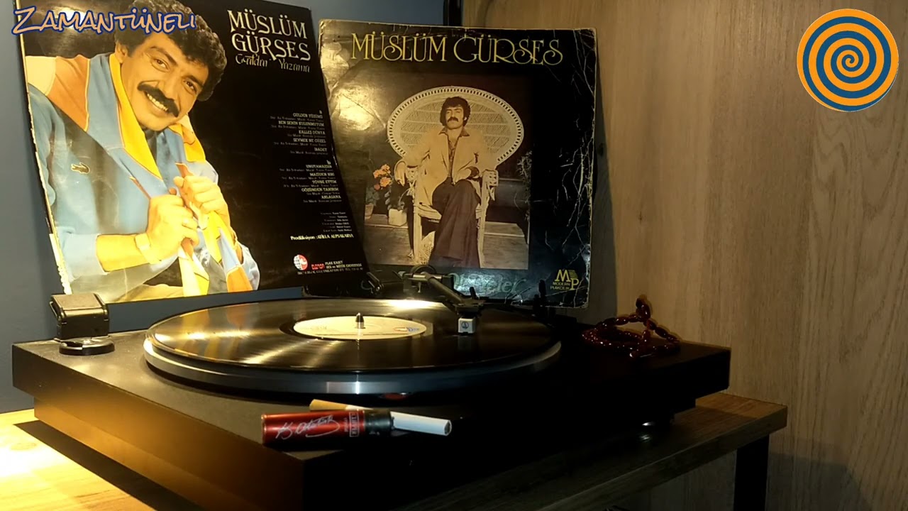 Müslüm GÜRSES ''GÖZÜNDEN TANIRIM'' Orjinal LongPlay Plak Kaydı #müslümgürses #müslümbaba #damar