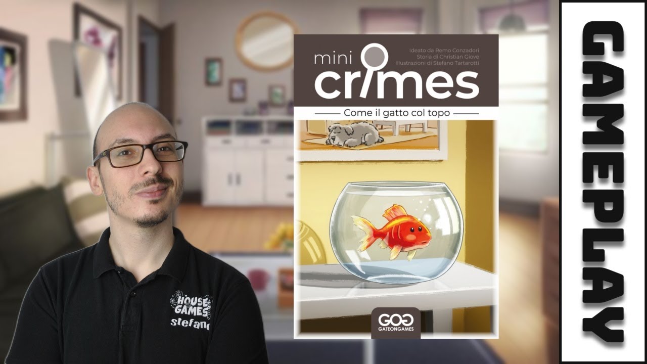 MINI CRIMES: Partita Completa Al Gioco Da Tavolo 