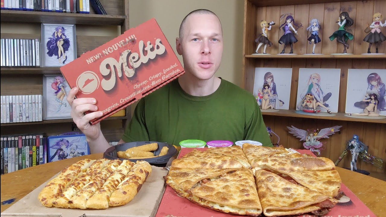 Pizza Hut MELTS Mukbang