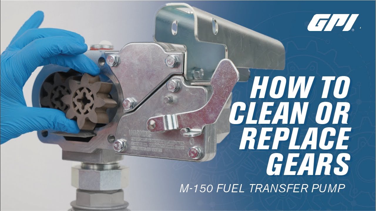 GPI M-Series How to Clean or Replace Gears