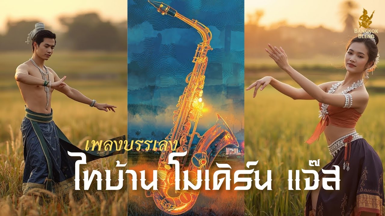 Long Play  ไทบ้าน โมเดิร์น แจ๊ส Thaibaan Modern Jazz  Instrumental – Bangkok Blend