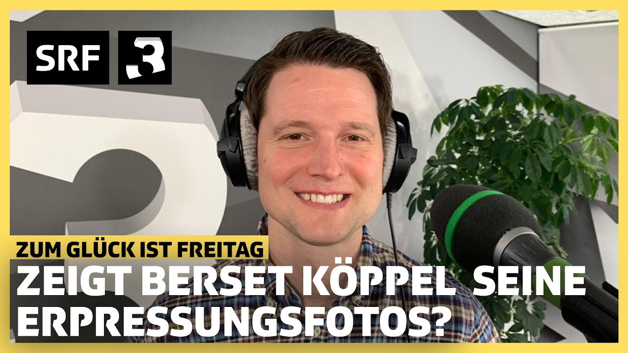 Zeigt Berset seine Erpressungsfotos? | Comedy mit Fabian Unteregger – «Zum Glück ist Freitag» | SRF