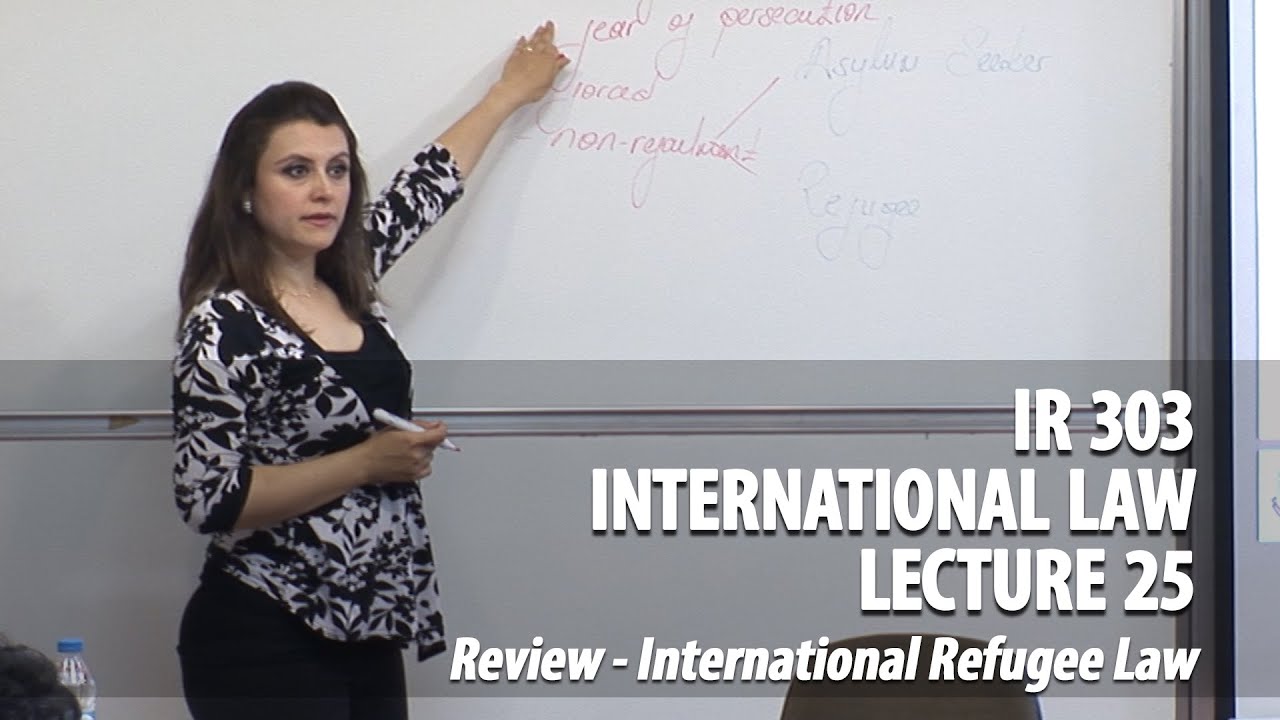 IR 303 - Lec 25 -  Review / International Refugee Law