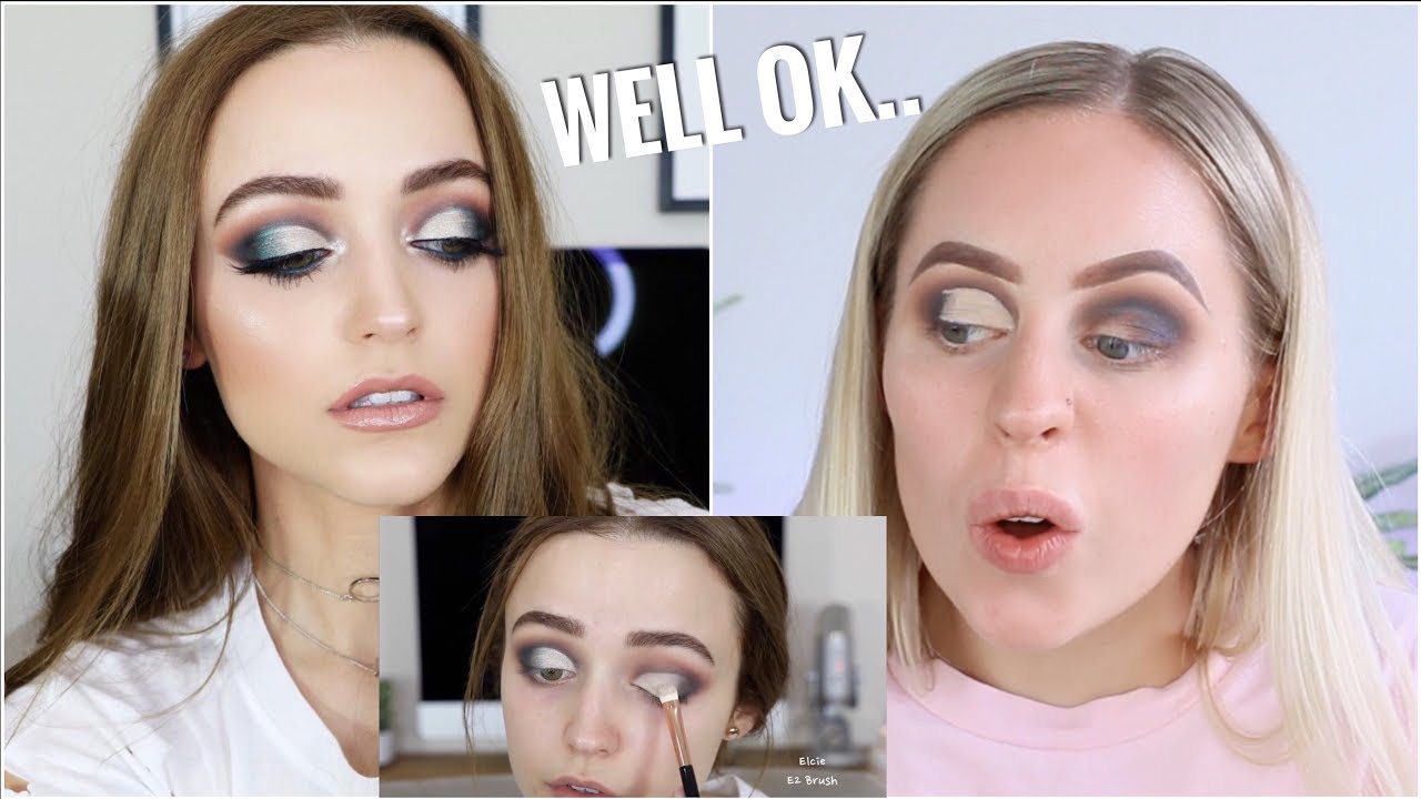 I TRIED FOLLOWING A KATHLEENLIGHTS MAKEUP TUTORIAL.. WOW | KASEY RAYTON