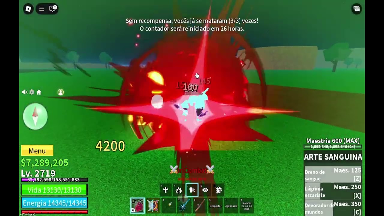 COMBO SPIRIT + SANGUINE ART BLOX FRUIT