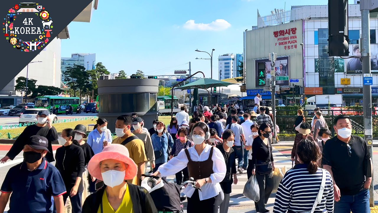 From Korea University through Dongmyo to Dongdaemun | 4K KOREA | Sep.2022