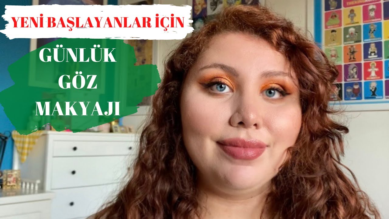 YENİ BAŞLAYANLAR İÇİN | GÜNLÜK GÖZ MAKYAJI👁