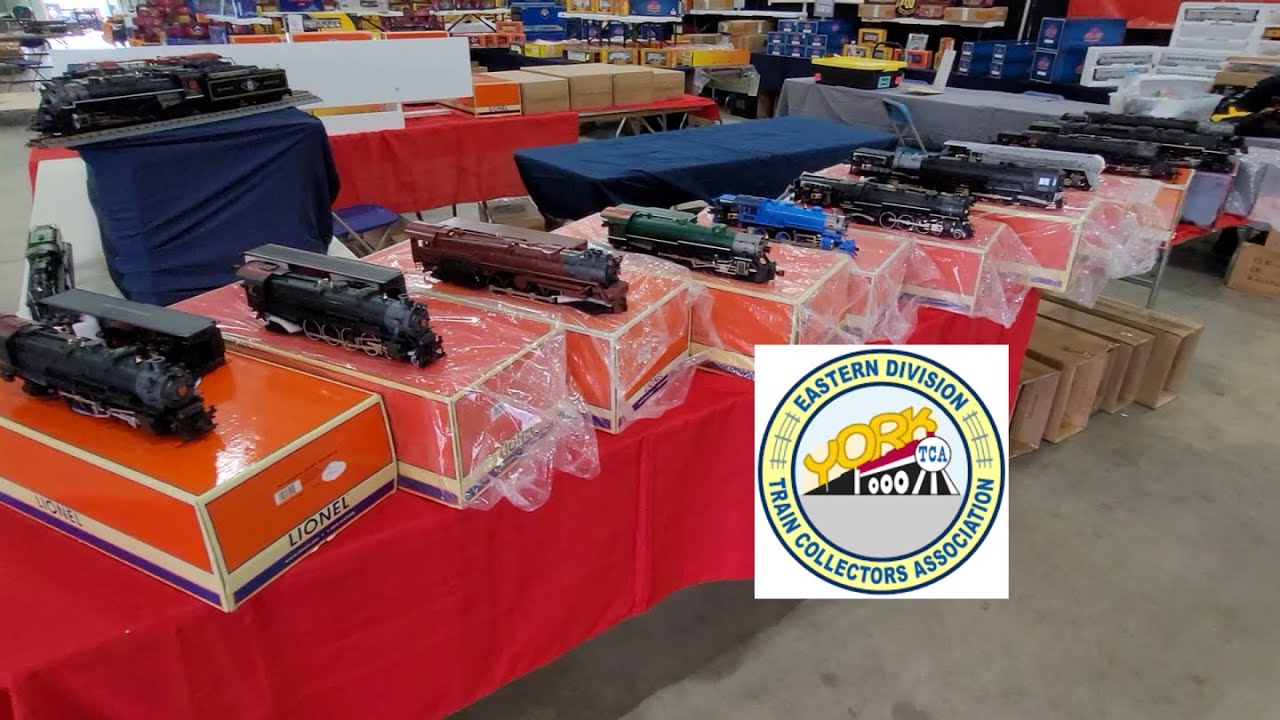 2025 TCA York Fall Meet Resellers Trains For Sale O Gauge